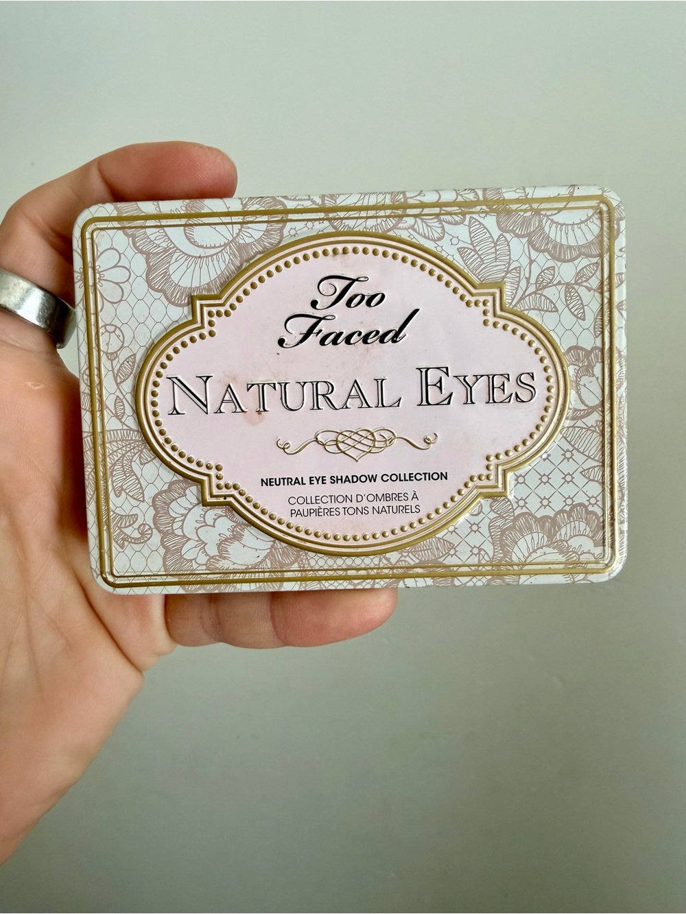 Original Too Faced Natural Eyes Neutral Eyeshadow Palette RARE lightly used